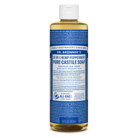 dr bronners peppermint hemp castile soap