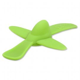 Silicone Plane Spoon, Green