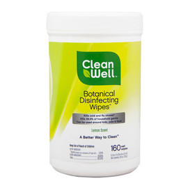 Botanical Disinfecting Wipes, 160 count